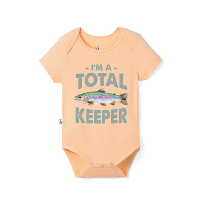 I'm A Total Keeper Baby Onesie