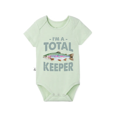 I'm A Total Keeper Baby Onesie