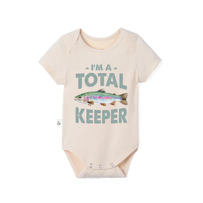 I'm A Total Keeper Baby Onesie