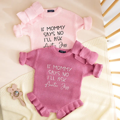 If Mommy Says No I'll Ask Baby Romper