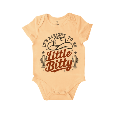 It's Alright to Be a Little Bitty Baby Onesie, Country Baby Bodysuit