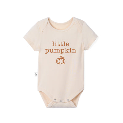 Little Pumpkin Baby Bamboo Onesie