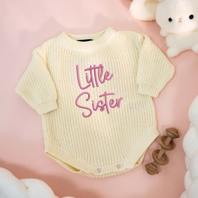 Little Sister Baby Romper