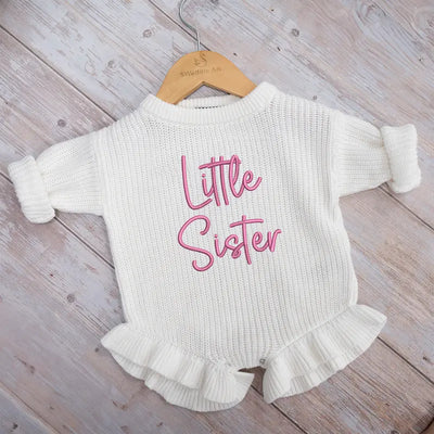 Little Sister Baby Romper