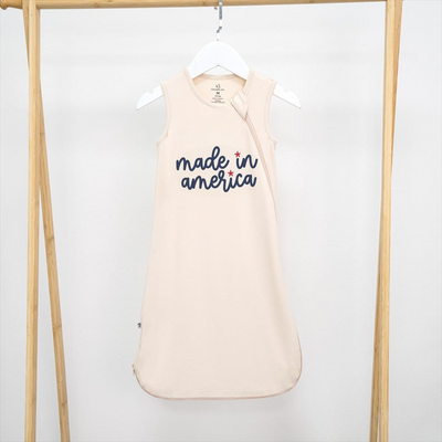 Patriotic Sleep Sack for a Cherished First Celebration SwaddleAn