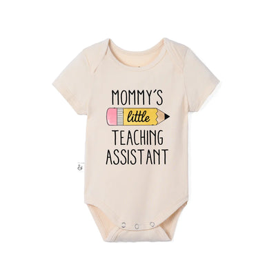Mommy's Little Teaching Assistant Baby Onesie