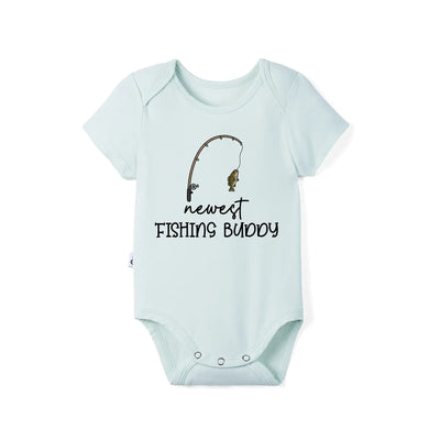 Daddy’s Fishing Buddy Baby Onesie