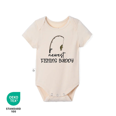 Daddy’s Fishing Buddy Baby Onesie