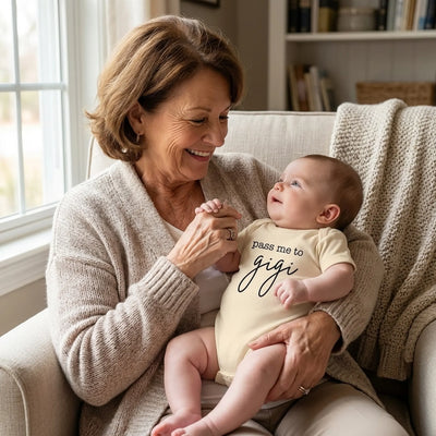 'Pass Me to Gigi' Bodysuit to Melt Her Heart