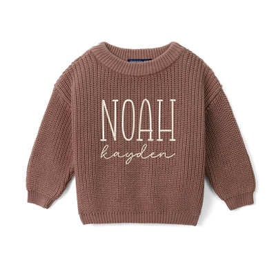 Personalized Baby Name Classic Sweater