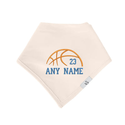 Personalized Basketball Baby Bib