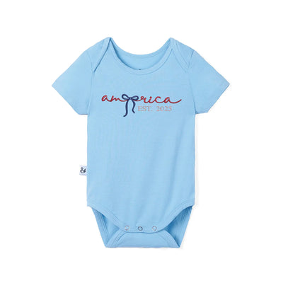 Personalized Coquette America Baby Onesie