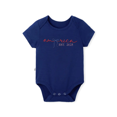Personalized Coquette America Baby Onesie
