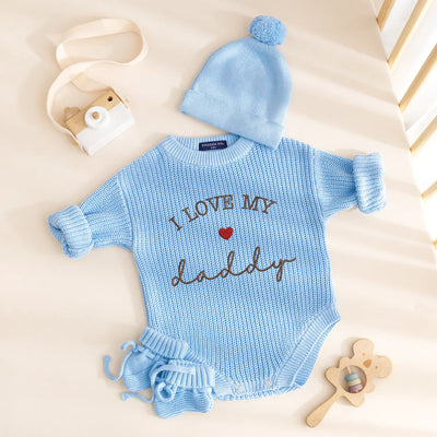 Personalized I love My Daddy Baby Romper