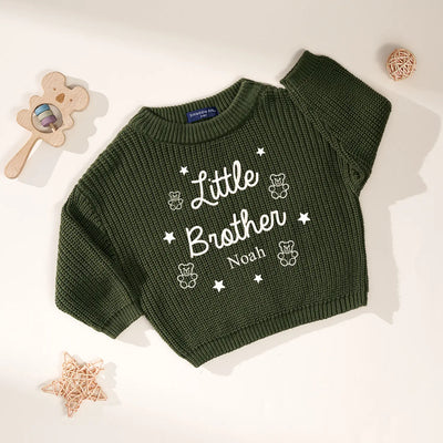 Personalized Little Brother & Big Brother Sweaters