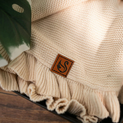 Personalized Shih Tzu Baby Blanket – Custom Cotton Baby Blanket - SwaddleAn
