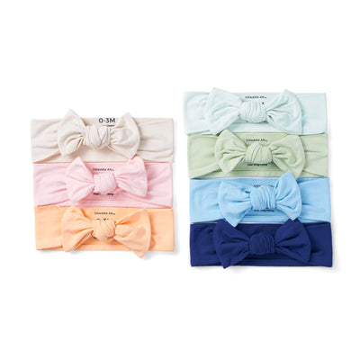 Baby Bows in Blue Bell