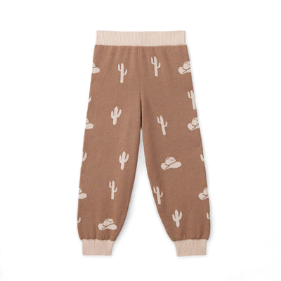 Cactus Knit Jogger Pants