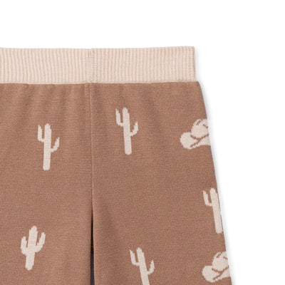 Cactus Knit Jogger Pants