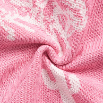 Cowgirl Baby Knit Button Romper