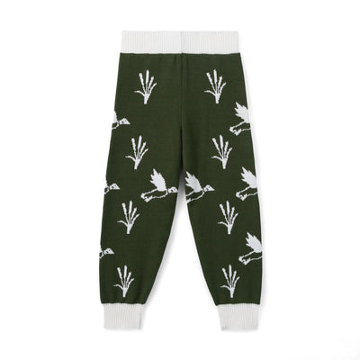 Mallard Duck Knit Jogger Pants