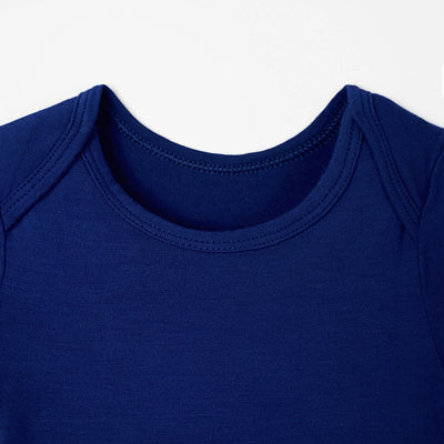 Bamboo Baby Bodysuit in Blue Depths