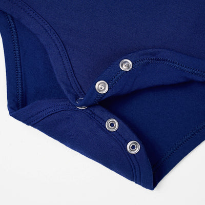 Bamboo Baby Bodysuit in Blue Depths