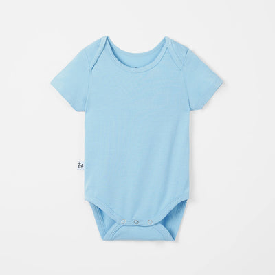 Bamboo Baby Bodysuit in Blue Bell