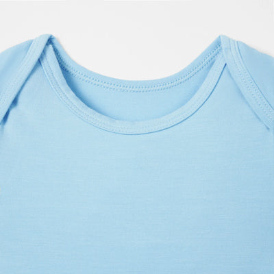 Bamboo Baby Bodysuit in Blue Bell