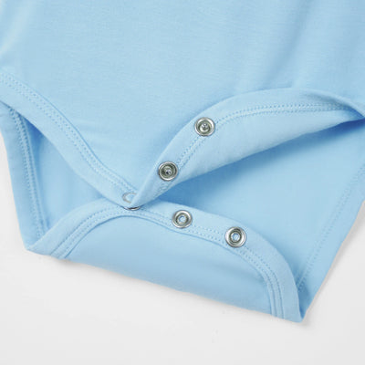 Bamboo Baby Bodysuit in Blue Bell