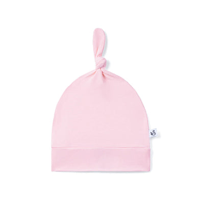 Baby Knotted Cap in Mary Rose