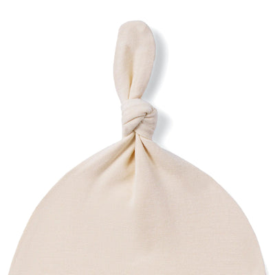 Baby Knotted Cap in Sand