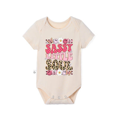 Sassy Little Soul Funny Baby Bamboo Onesie