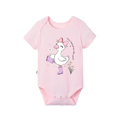 Silly Goose On The Loose Bamboo Baby Bodysuit Mary Rose