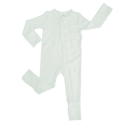 Convertible Footie Pajamas - Mint SwaddleAn