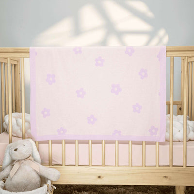 Daisy Jacquard Baby Blanket SwaddleAn