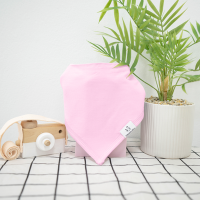 Baby Bandana Bibs - Pink Tint