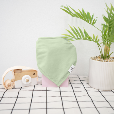 Baby Bandana Bibs - Sage Green