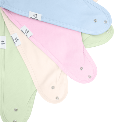 Baby Bandana Bibs - Blue Bell SwaddleAn