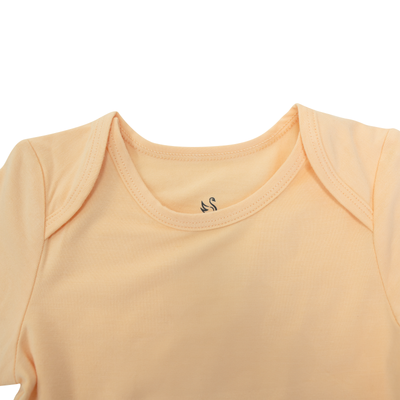 Baby Bodysuits - Peach Fuzz