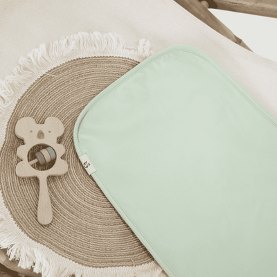 Burp Cloths - Sage Green SwaddleAn