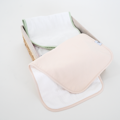 Burp Cloths - Sand