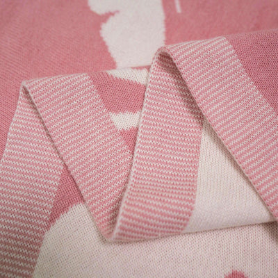 Butterfly Jacquard Baby Blanket SwaddleAn