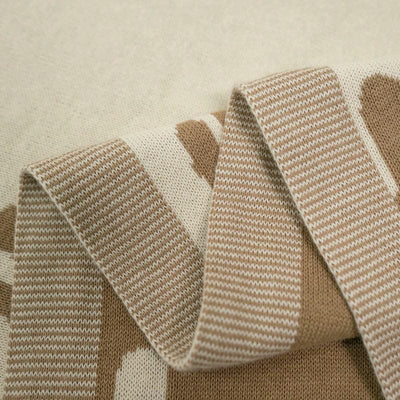 Cactus Jacquard Baby Blanket SwaddleAn