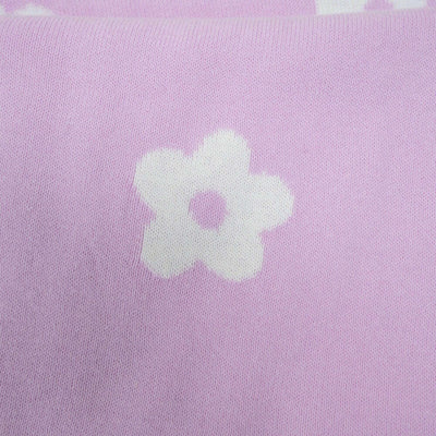 Daisy Jacquard Baby Blanket SwaddleAn