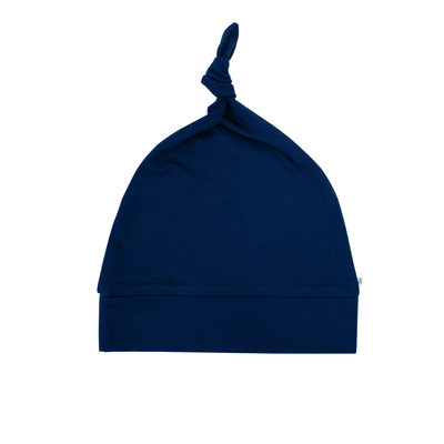 Baby Knotted Cap - Blue Depths