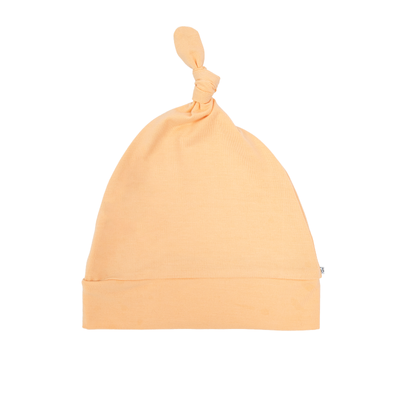 Baby Knotted Cap - Peach Fuzz