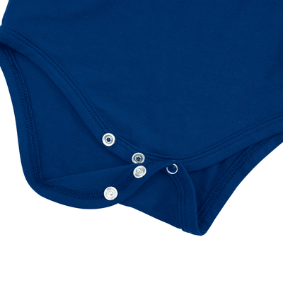 Long Sleeve Baby Bodysuit - Blue Depths SwaddleAn
