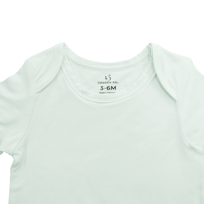 Long Sleeve Baby Bodysuit - Mint