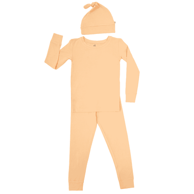 Baby Knotted Cap - Peach Fuzz SwaddleAn